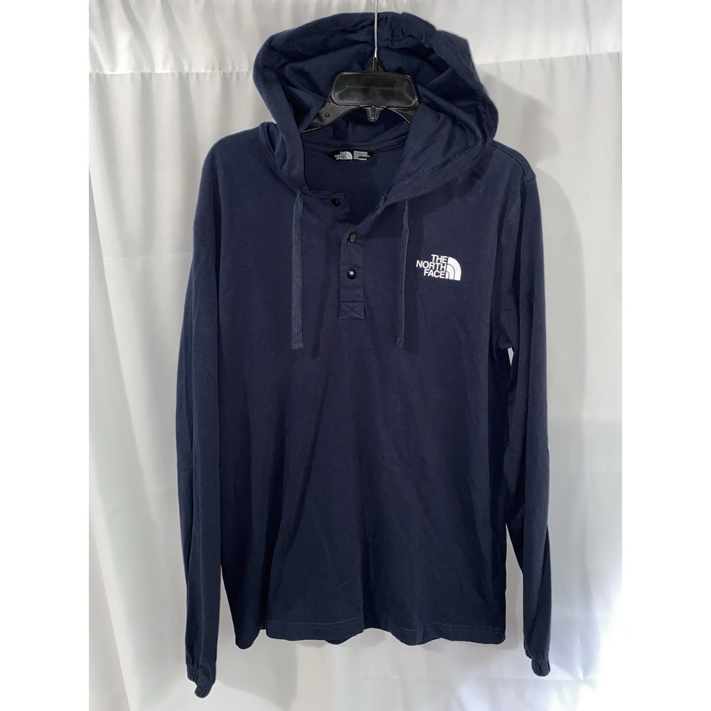 The North Face 1/4 Snap Hoody‎ Hoodie Mens Medium